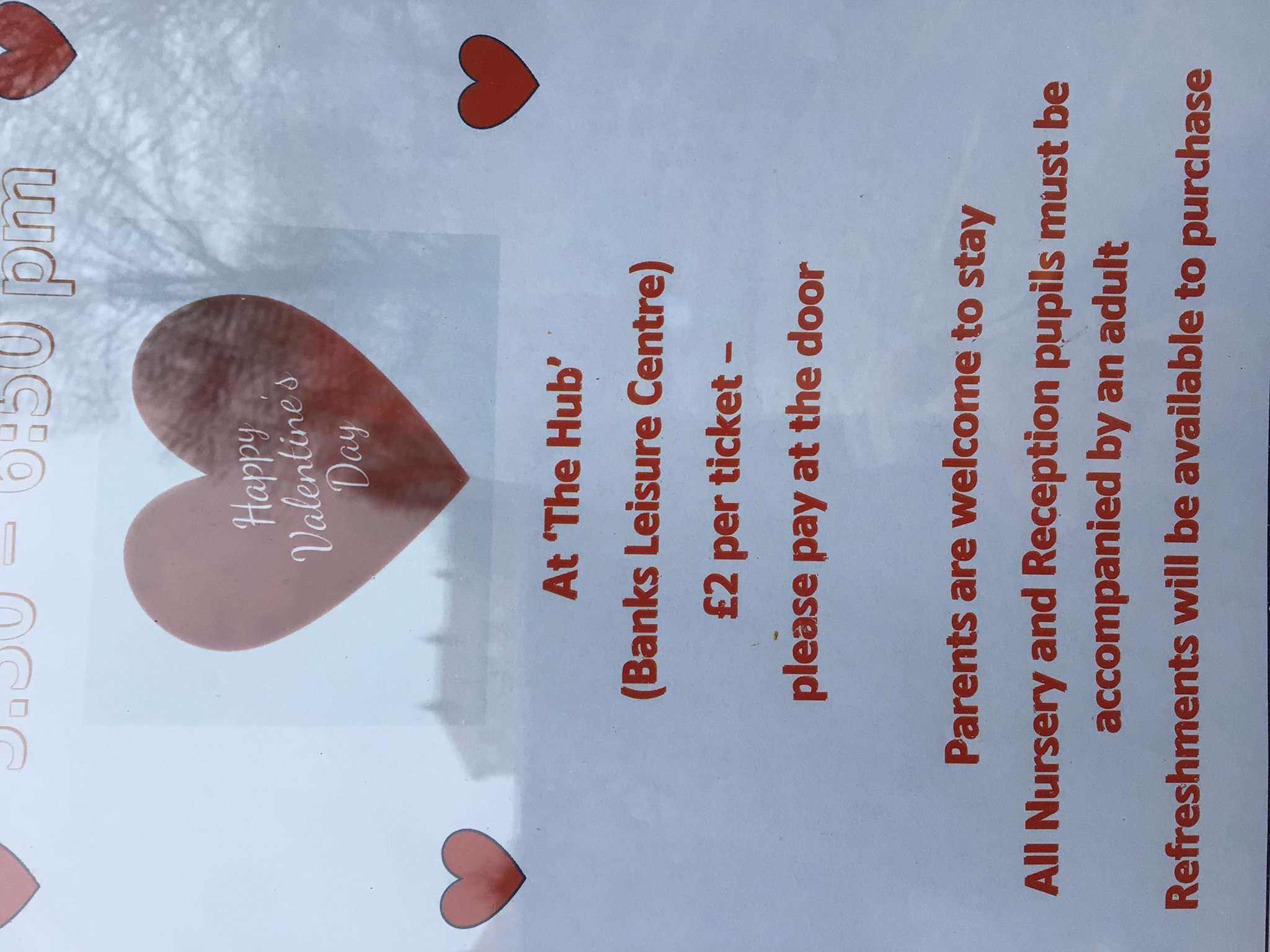 Image of Valentine's Disco Fri 11th Feb 5.30-6.50